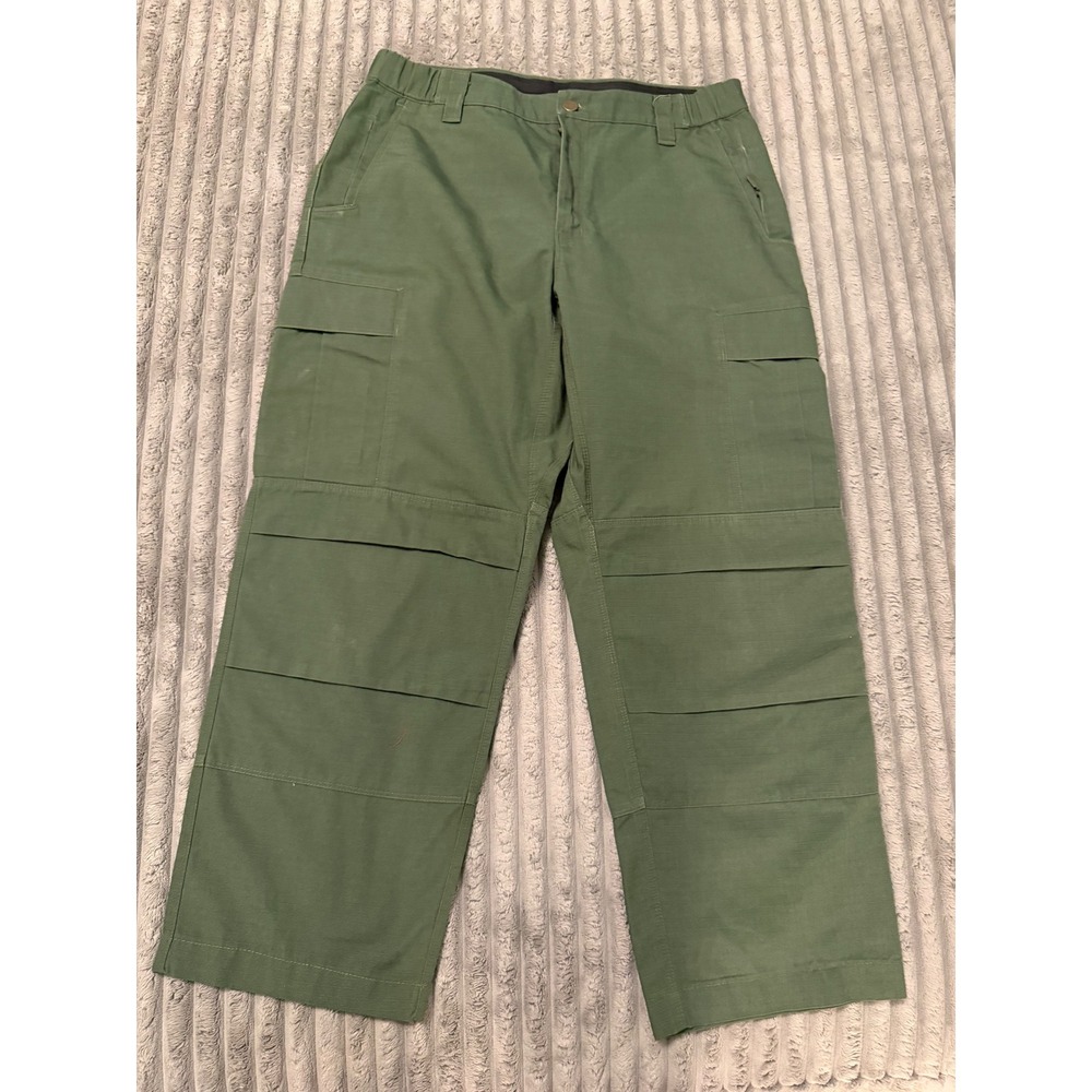 Vertx Mens Original Tactical Cargo Pants OD Green VTXRDP 34x30 Ripstop Utility